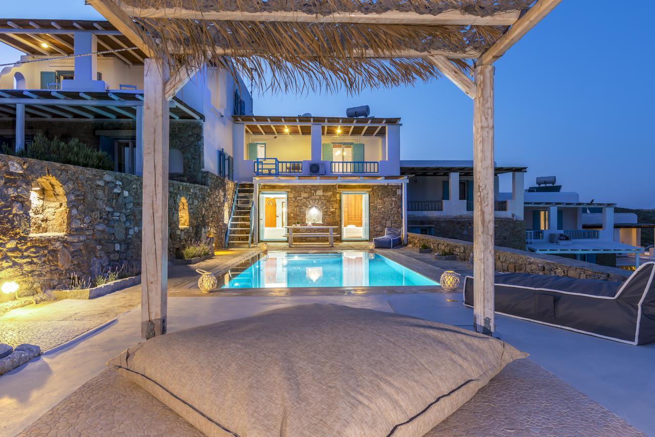 Wild View Mykonos Villa Merchia Beach Exteriör bild