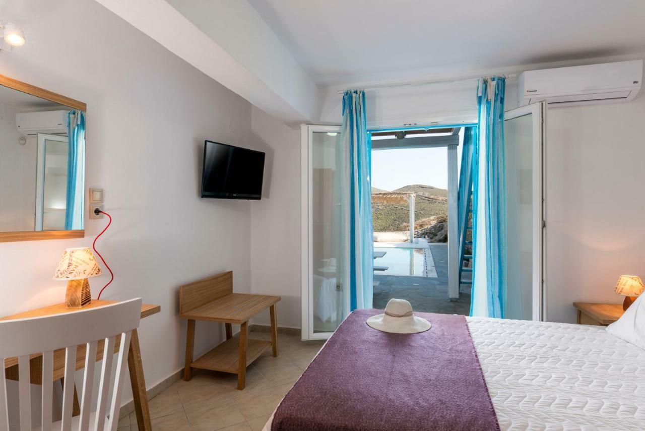 Wild View Mykonos Villa Merchia Beach Exteriör bild