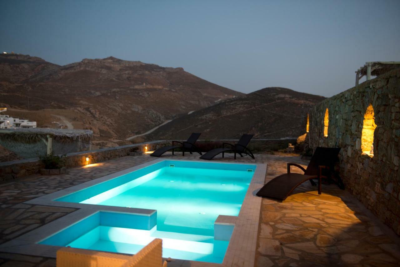 Wild View Mykonos Villa Merchia Beach Exteriör bild