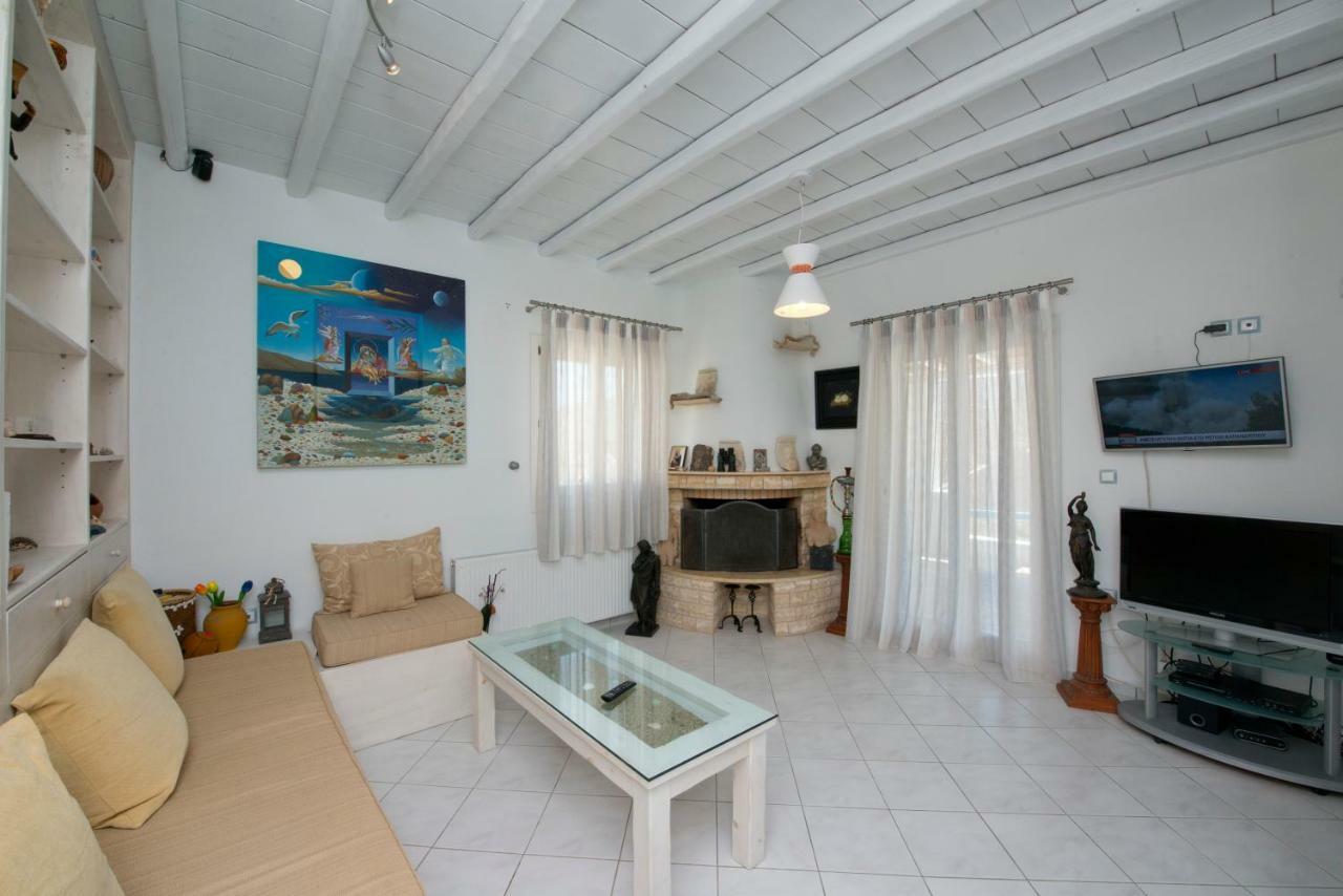 Wild View Mykonos Villa Merchia Beach Exteriör bild