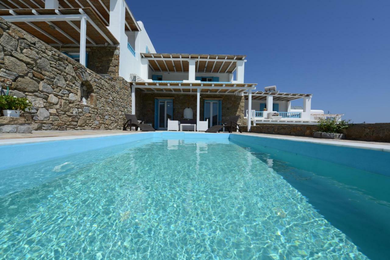 Wild View Mykonos Villa Merchia Beach Exteriör bild