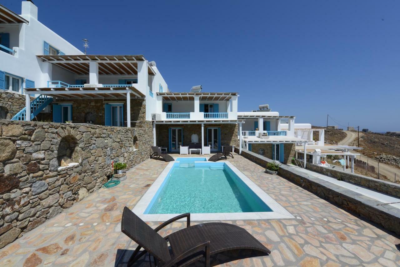 Wild View Mykonos Villa Merchia Beach Exteriör bild