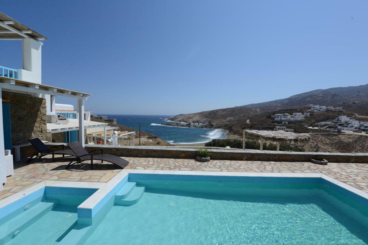Wild View Mykonos Villa Merchia Beach Exteriör bild