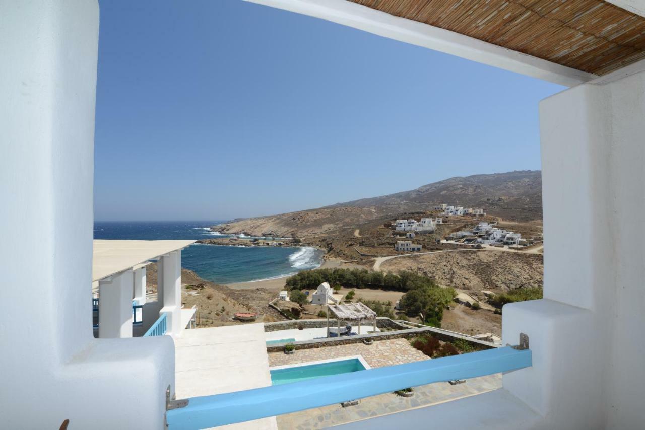 Wild View Mykonos Villa Merchia Beach Exteriör bild