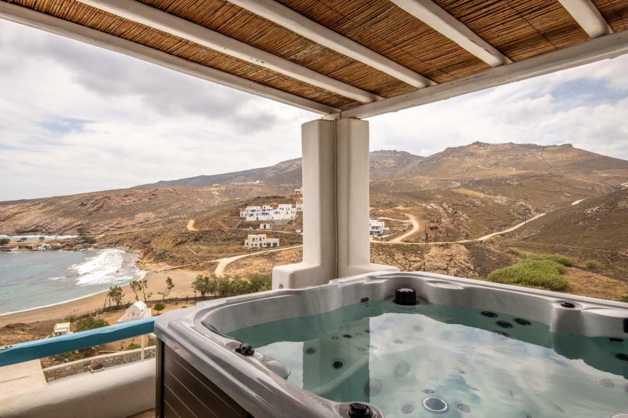Wild View Mykonos Villa Merchia Beach Exteriör bild