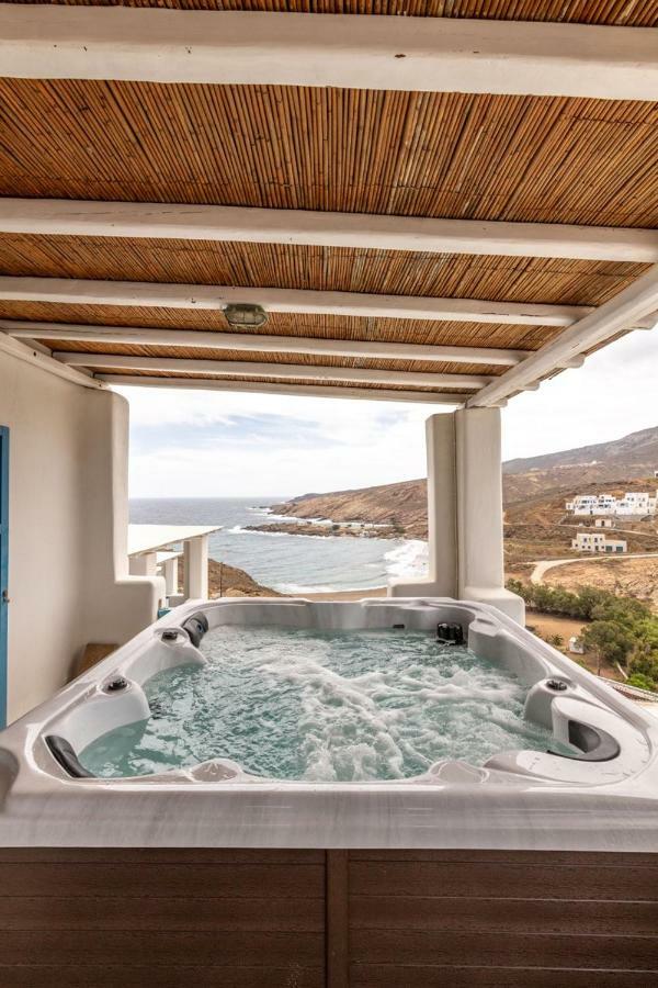Wild View Mykonos Villa Merchia Beach Exteriör bild