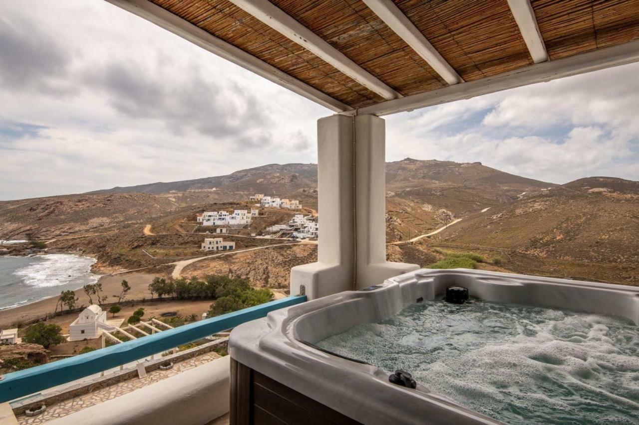 Wild View Mykonos Villa Merchia Beach Exteriör bild